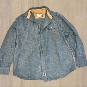 Legendary Whitetails Gray Jacket with Tan Collar